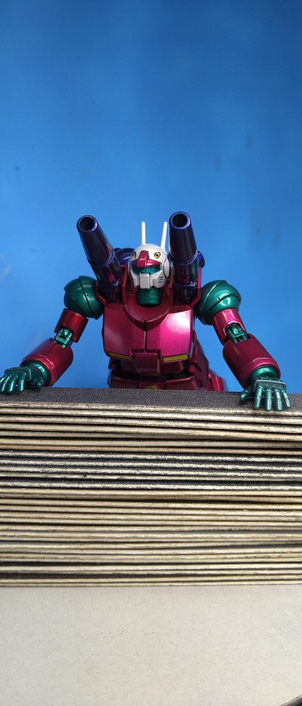 お決まりのポーズ！イマイチ! 