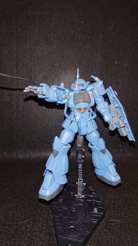 ヒートロッド射出。強よろけ、バズから繋げて下格確定！やっぱ、VDの基本と言えばこれよ。