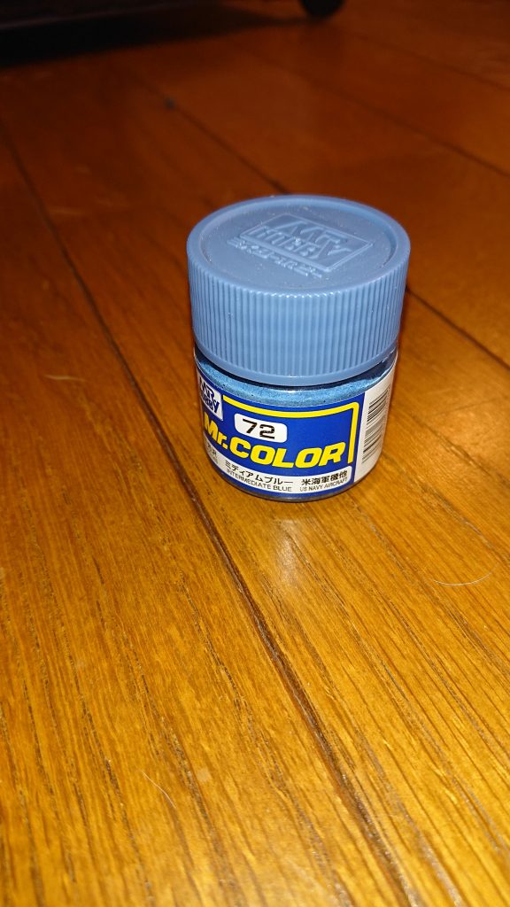 いつもの塗料くん。