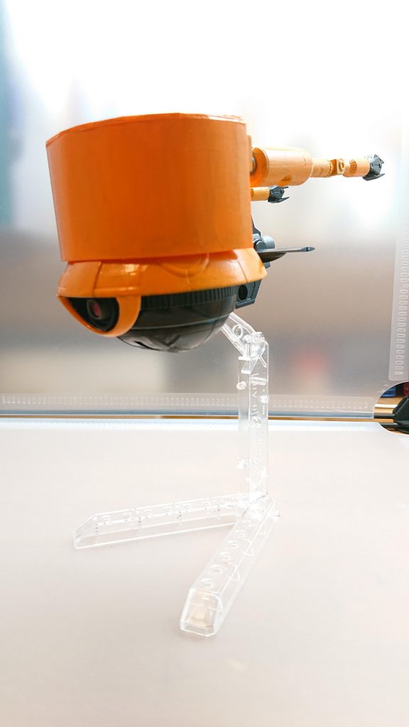 緊急時には胴体と分離して脱出する