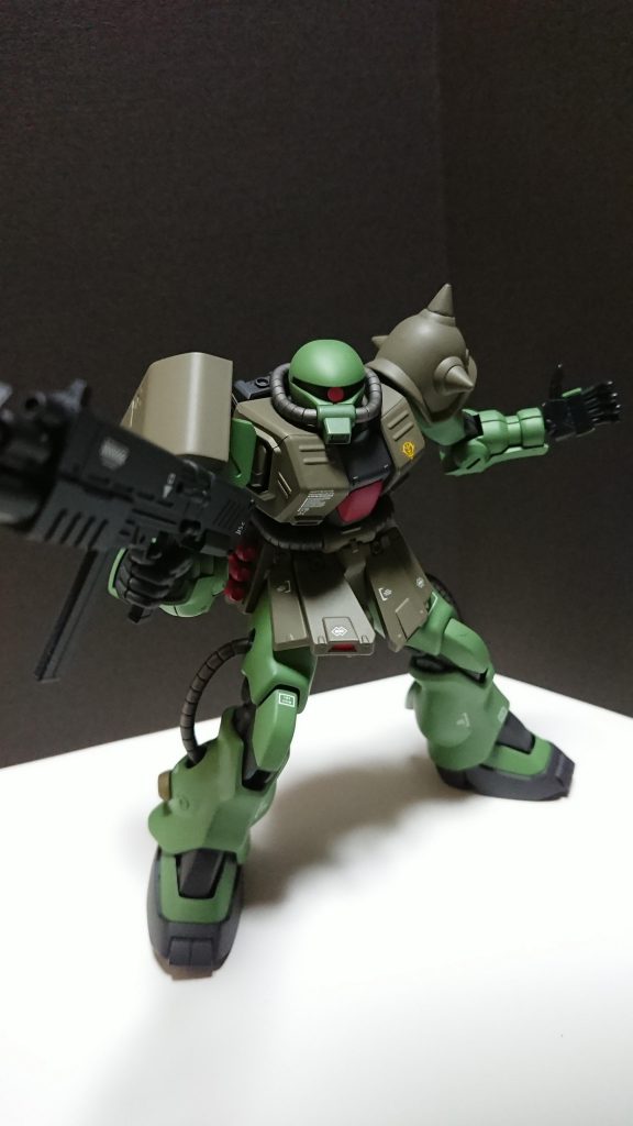 HGザクⅡ改FZバーニーのザク出来ました。–3枚目/制作者：@over40beginner