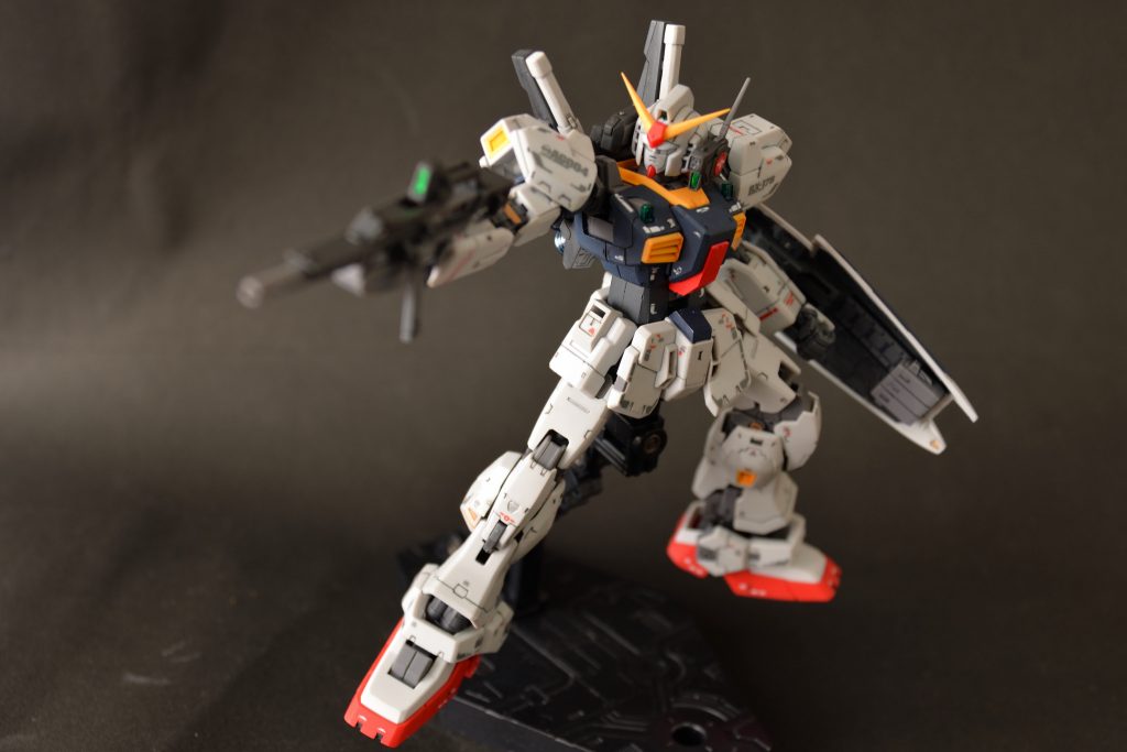 息子がポーズをつけてくれたので追加でもう一枚。