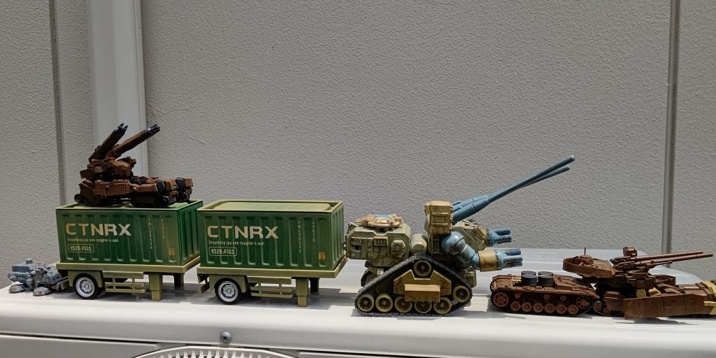 ここまでくればもはや、装甲列車でしょうか