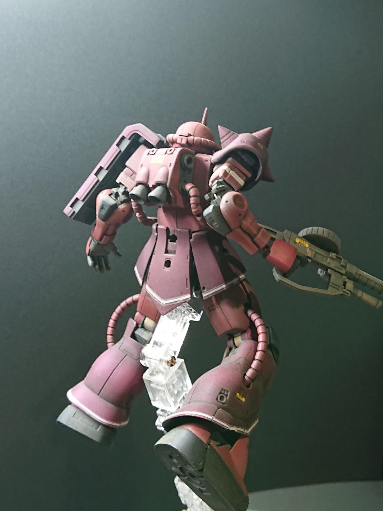 THE ORIGINシャア専用ザクⅡ–2枚目/制作者：mauloa