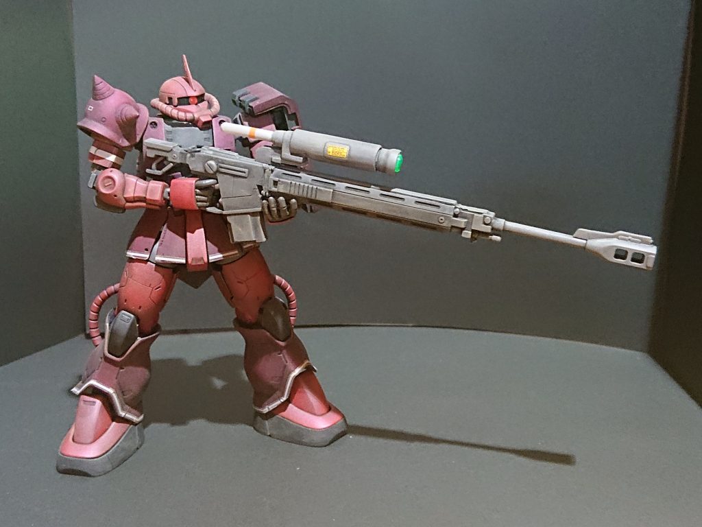 THE ORIGINシャア専用ザクⅡ–3枚目/制作者：mauloa