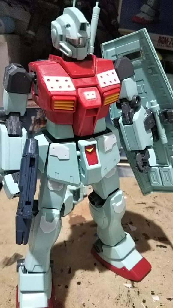 プラバンをペタペタ貼る