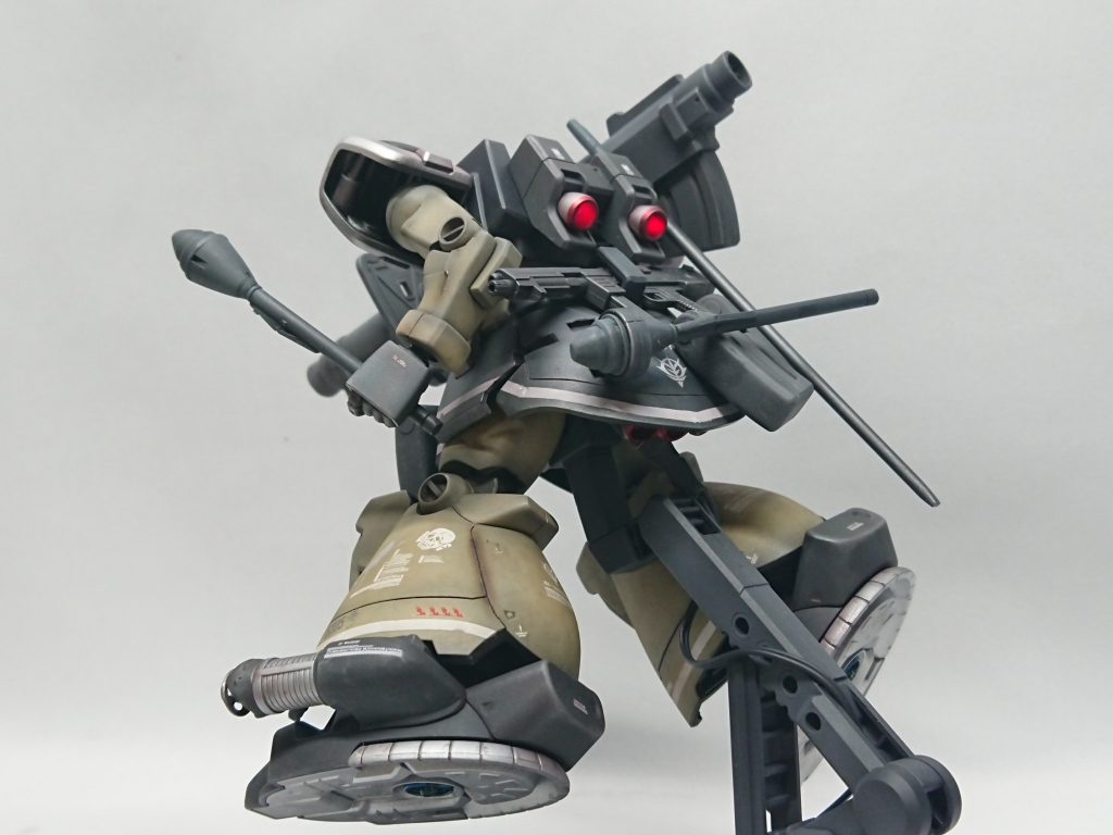 ドムトローペン　砂漠戦線塗装ジオラマ風仕上げ–2枚目/制作者：つしま