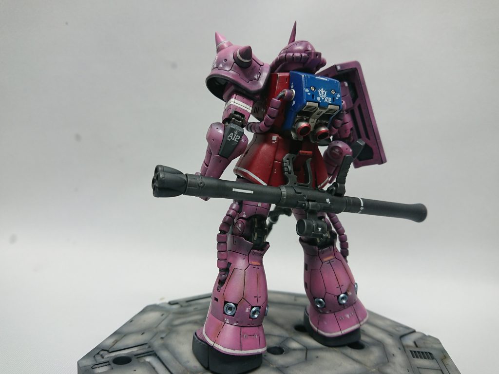 RGシャアザク＠目指せ！まんねん塗り–3枚目/制作者：つしま