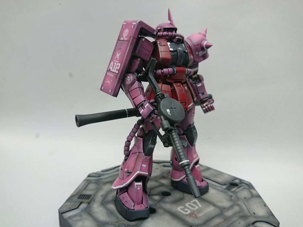 RGシャアザク＠目指せ！まんねん塗り–5枚目/制作者：つしま