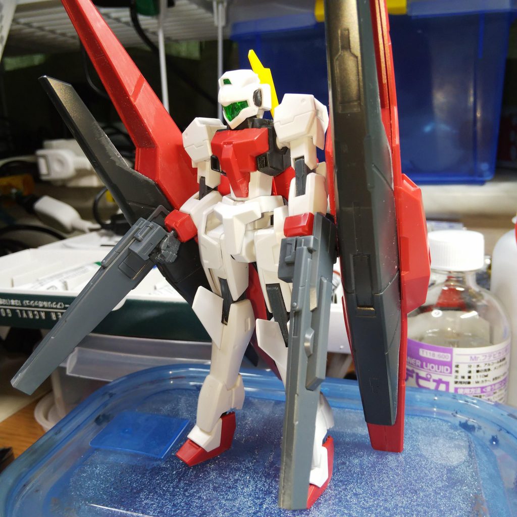 パチ組み状態。