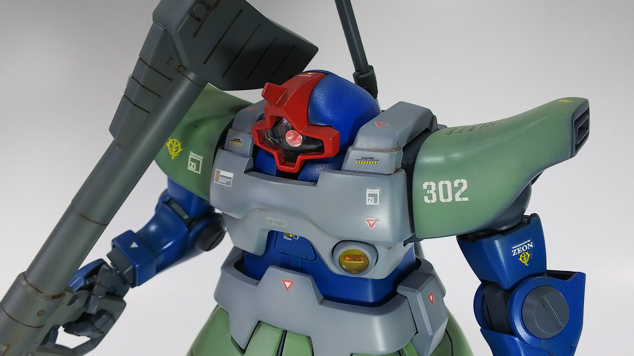 ＭＧ アナベル・ガトー専用 リックドム｜ランバ・ラオさんのガンプラ