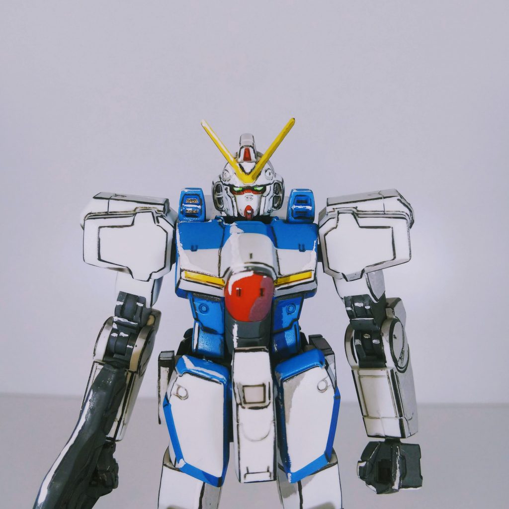 影色は少な目に。