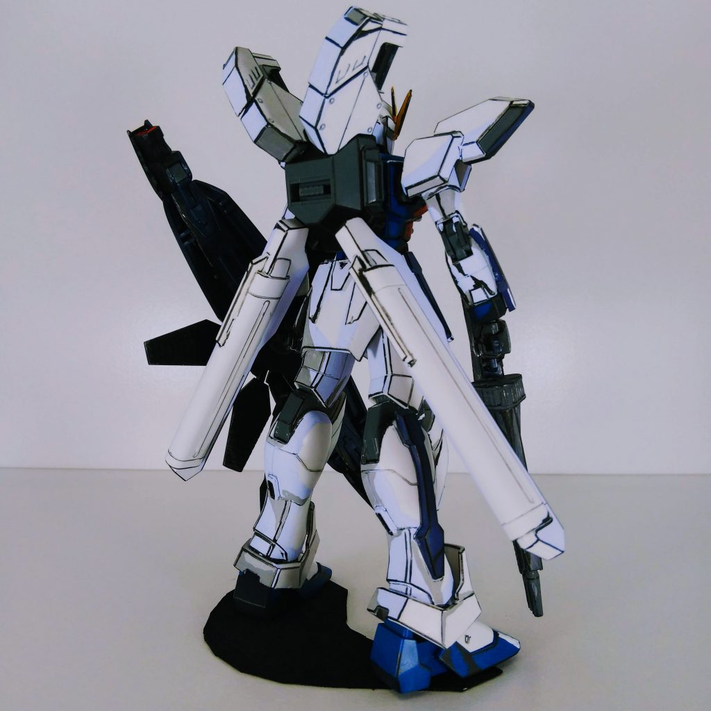 【イラスト風模型】HGAW　ガンダムXディバイダー–4枚目/制作者：tkt