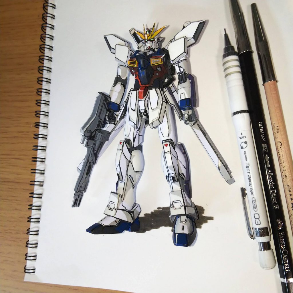 ワカメ影をちょっとだけ入れてみました。