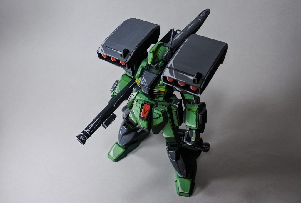 イラスト風塗装　HGUC スタークジェガン–6枚目/制作者：TRKT001