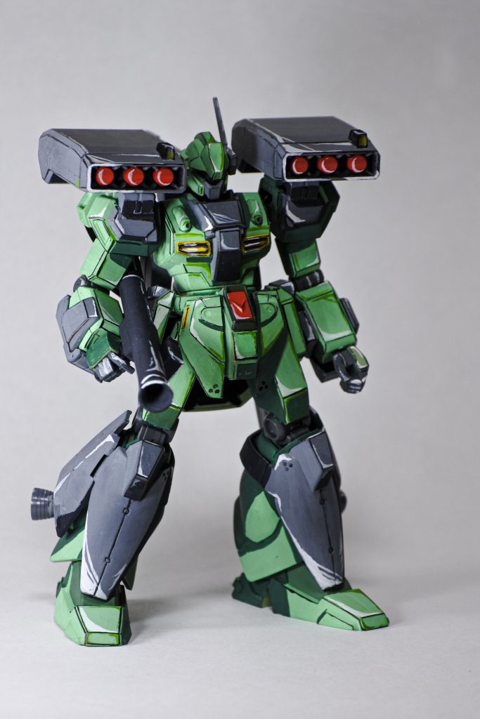 イラスト風塗装　HGUC スタークジェガン–4枚目/制作者：TRKT001