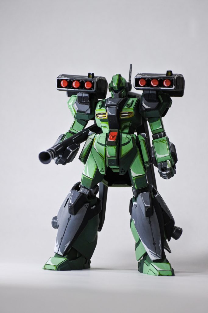 イラスト風塗装　HGUC スタークジェガン–5枚目/制作者：TRKT001