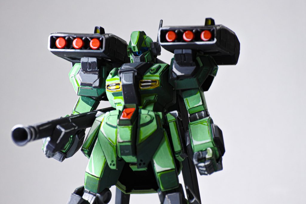 イラスト風塗装　HGUC スタークジェガン–7枚目/制作者：TRKT001