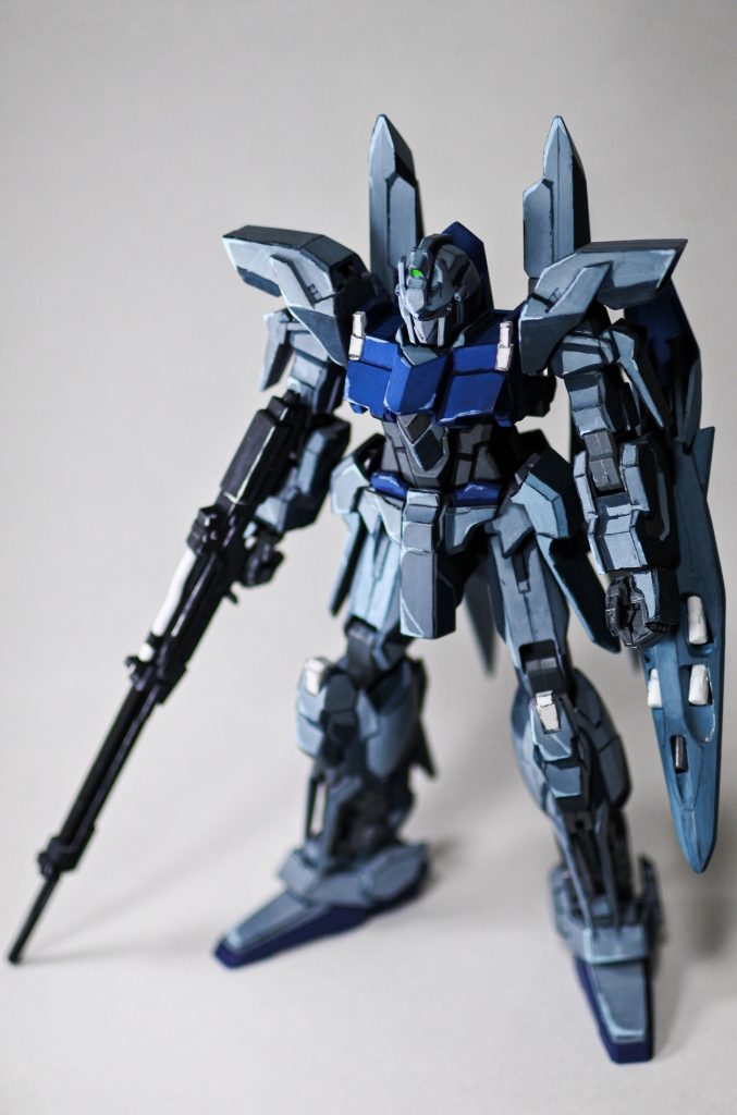 イラスト風塗装　HGUC デルタプラス–3枚目/制作者：TRKT001