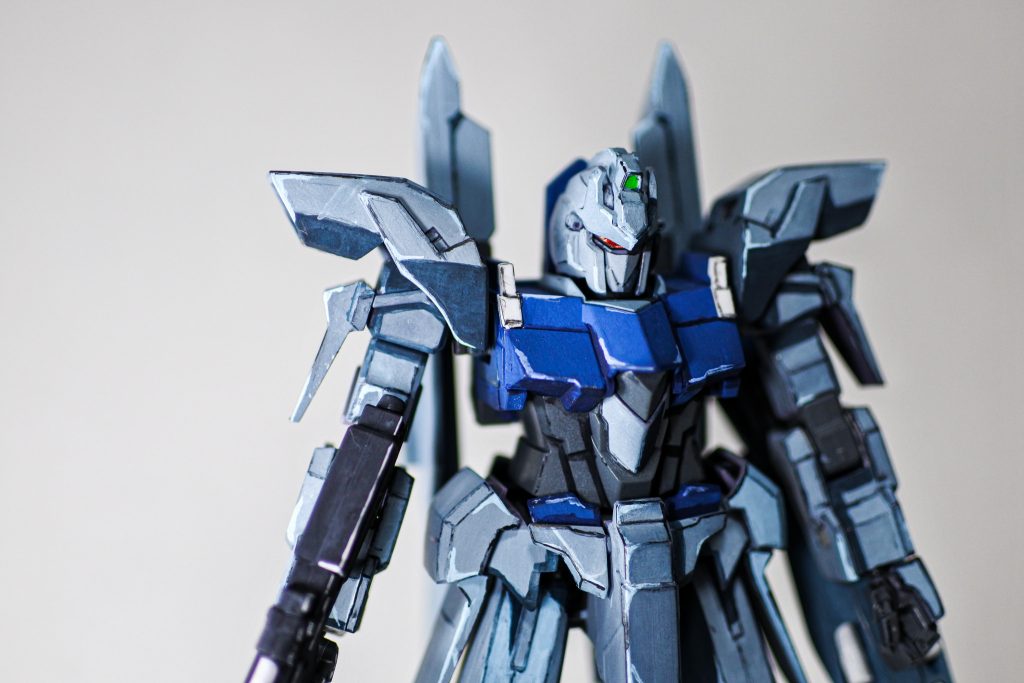 イラスト風塗装　HGUC デルタプラス–2枚目/制作者：TRKT001