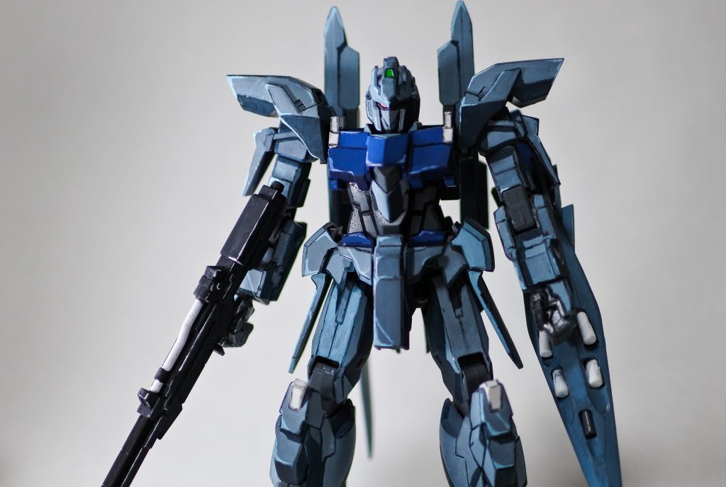 イラスト風塗装　HGUC デルタプラス–5枚目/制作者：TRKT001