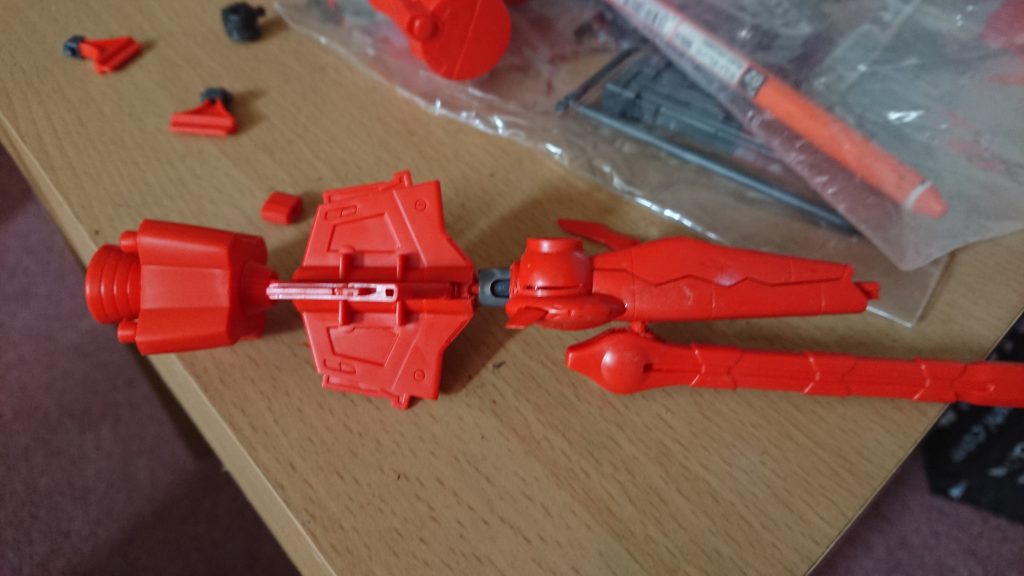 機種切り離しギミックあまり長い接続軸パーツを使うと長くなりすぎて違和感が出ると思いちょっと気を使いましたw