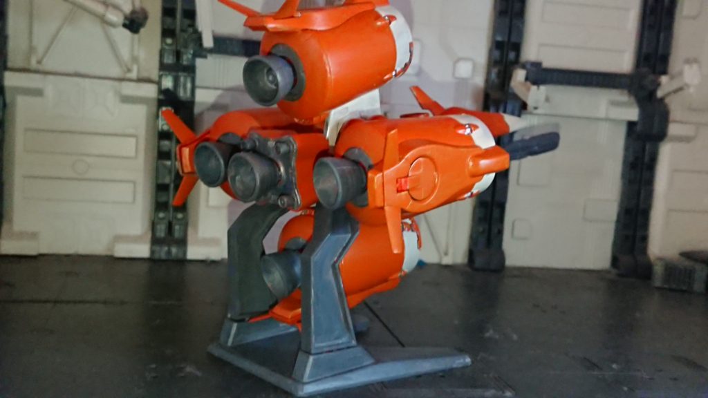 後ろからバーニア周辺も抜かりなく