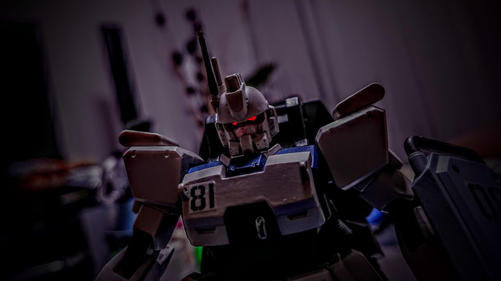 今回ウェザリングをしなかったのでこの写真だけ適当に加工して汚したような雰囲気にしてみました😎目力❗