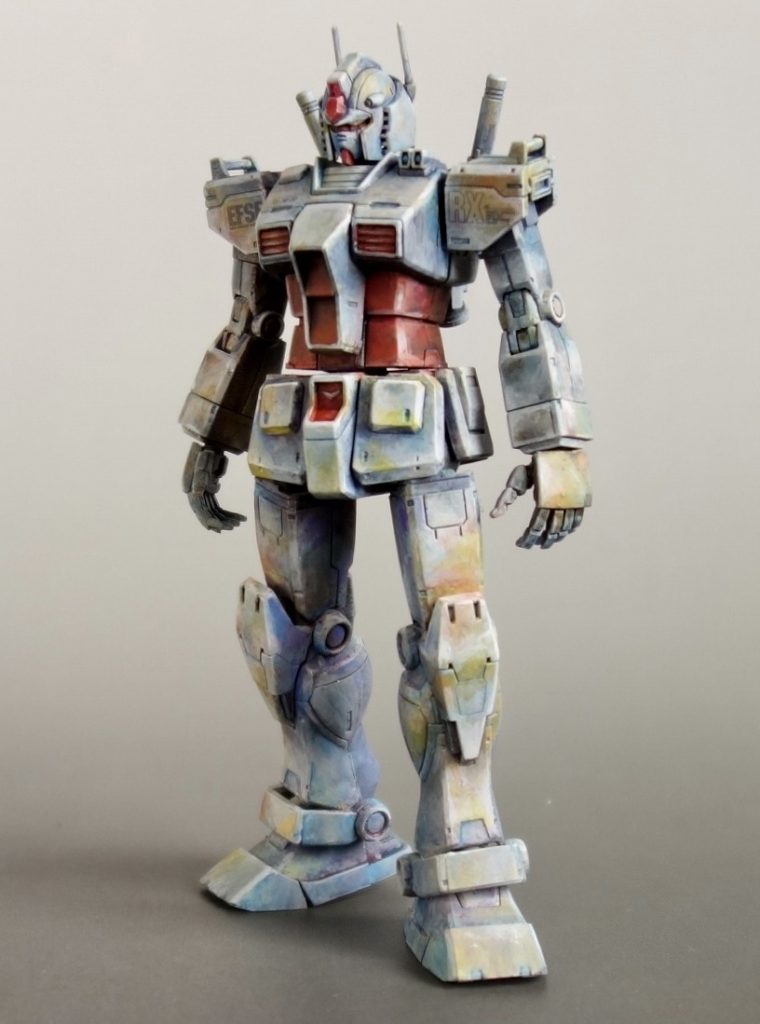 ロールアウトガンダム　ＴＨＥ　ＯＲＩＧＩＮ　１／１４４–3枚目/制作者：@館長