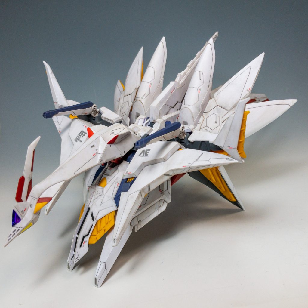 フライトユニット単体。トゲトゲしいです(笑)