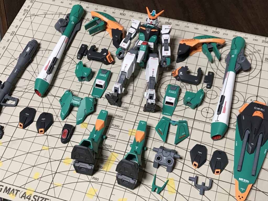 組み上げ前になります。