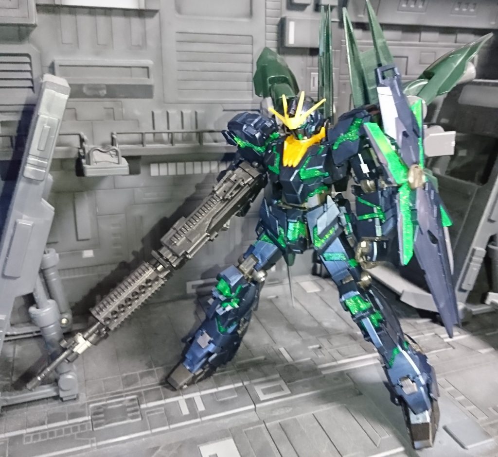 塗装前　ノルンベースで角を変更