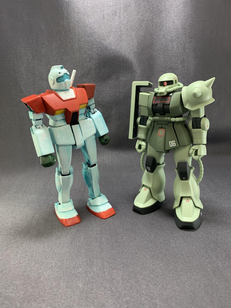 ザクくんとツーショット