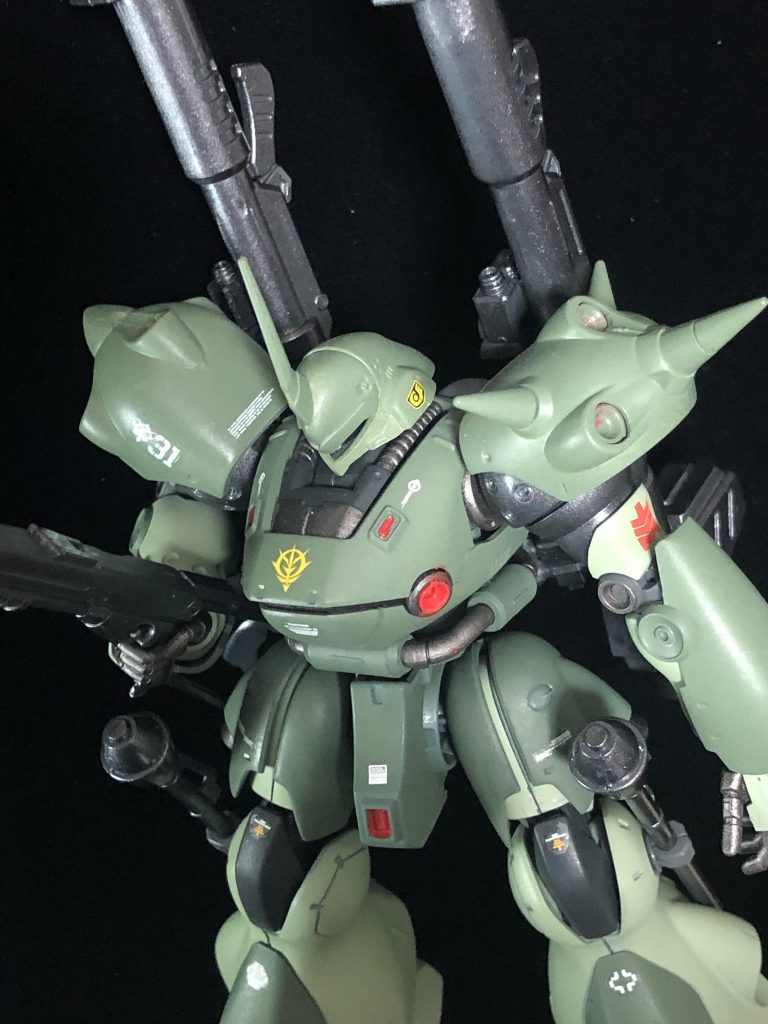 厳密にいうとケンプファー(試作機)とは装甲に若干違いがあるみたいですが大きな改造技術は用いていないので勘弁してください。