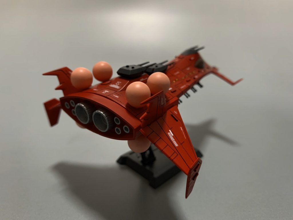 旧キット　グワジン–4枚目/制作者：ガンダムラボ