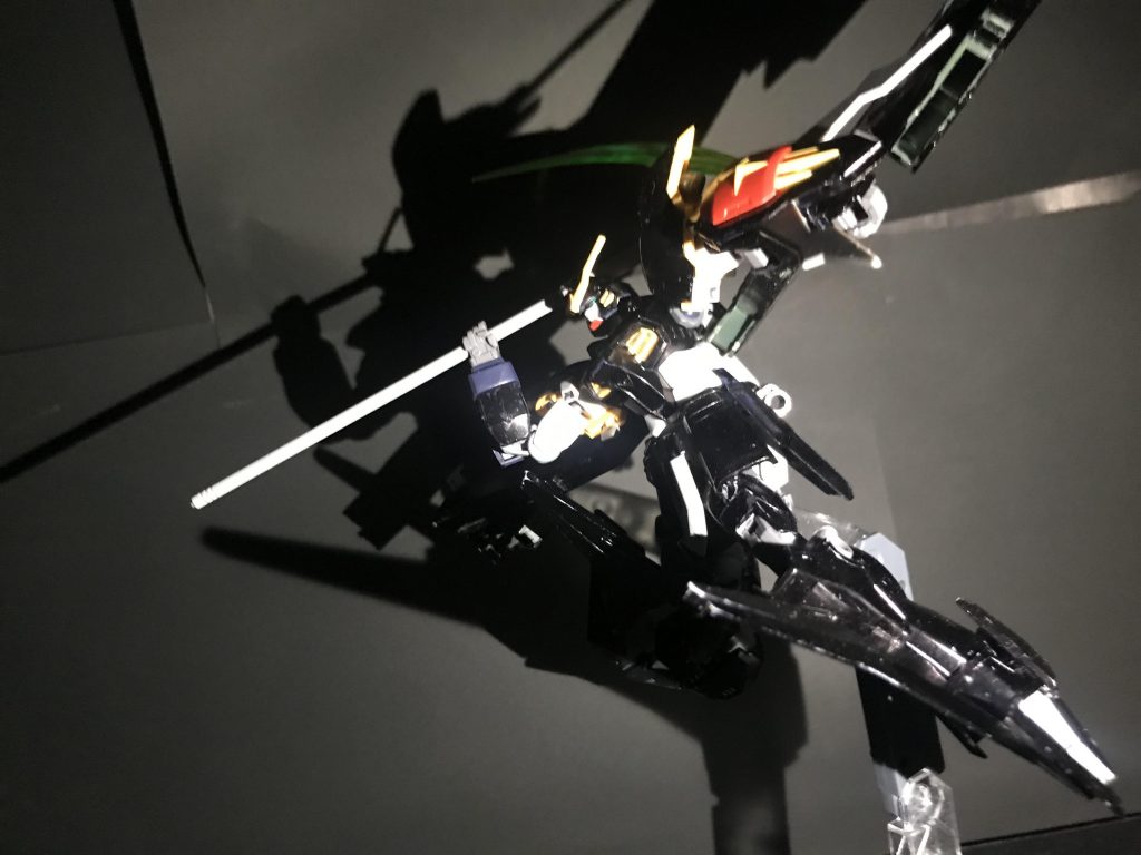 ポーズ難しい…鎌は初めてです。