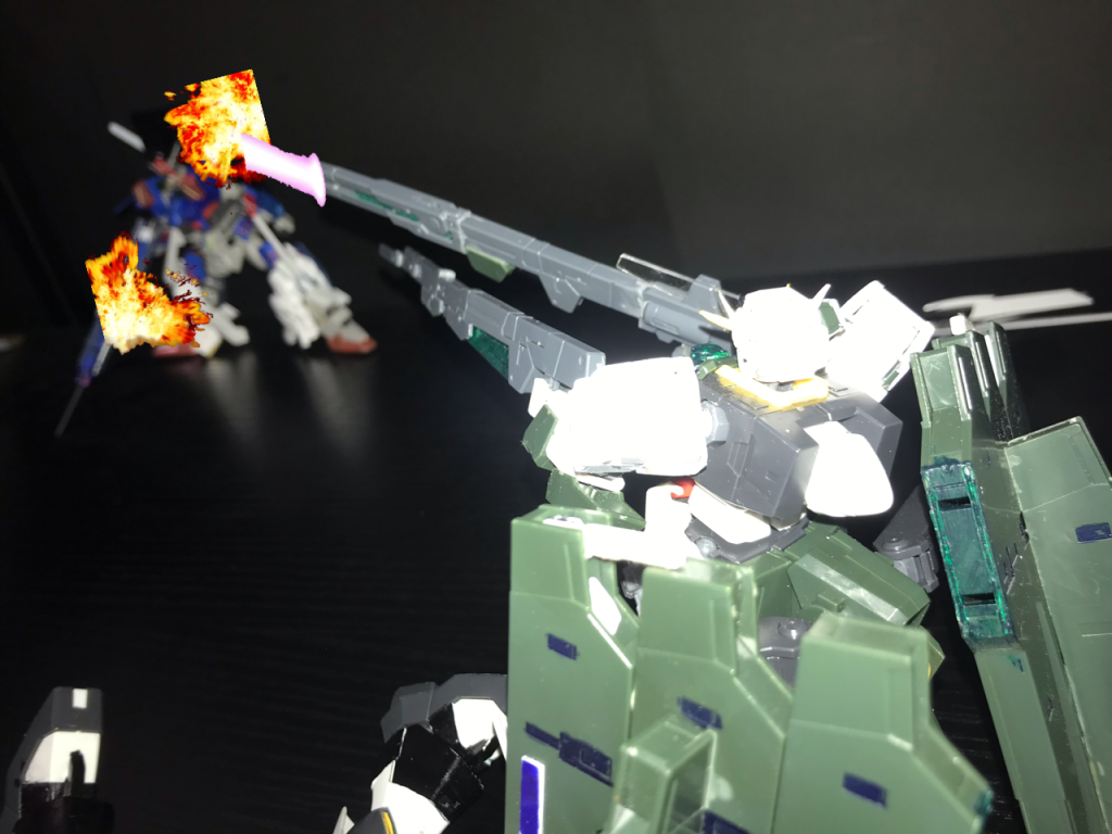 バスターZZ「？？？」バスターZZは何も動じていない