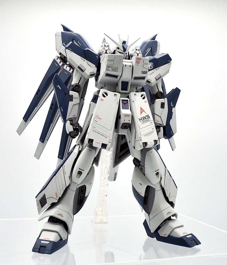 Hi-νガンダムHWS–5枚目/制作者：@takatakata0141