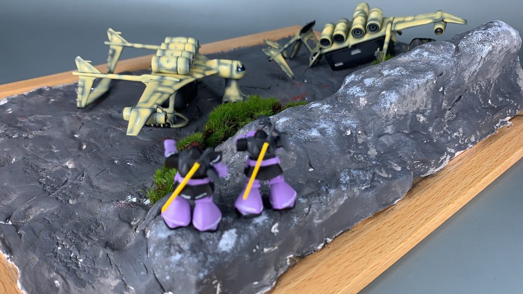 旧キット　ミデア　ジオラマ–4枚目/制作者：ガンダムラボ