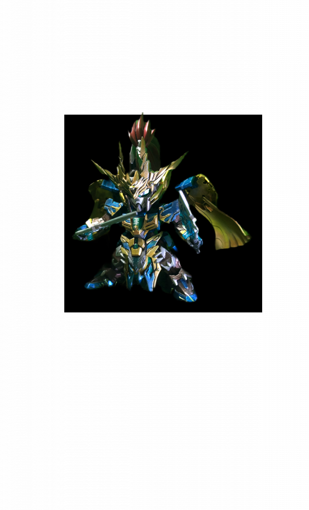 趙雲ダブルオーガンダム本体のみ–5枚目/制作者：ポンポコペン