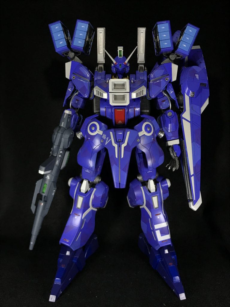 フル武装状態。