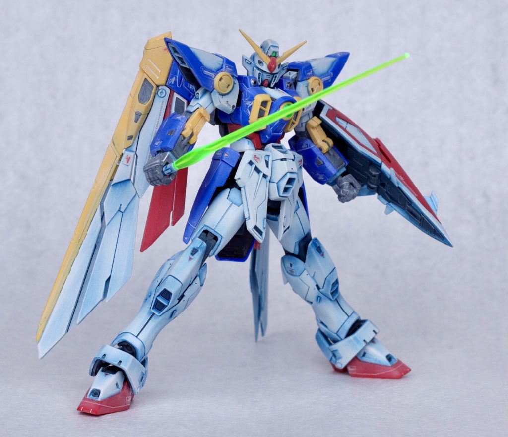 RG ウイングガンダム–2枚目/制作者：ひじきパワー