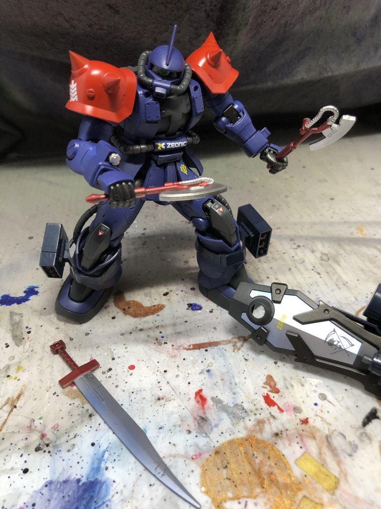 ザクIIカスタム–4枚目/制作者：ジジさん