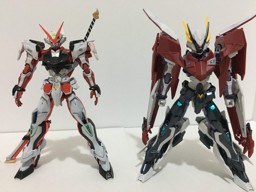 元キットと比較です。