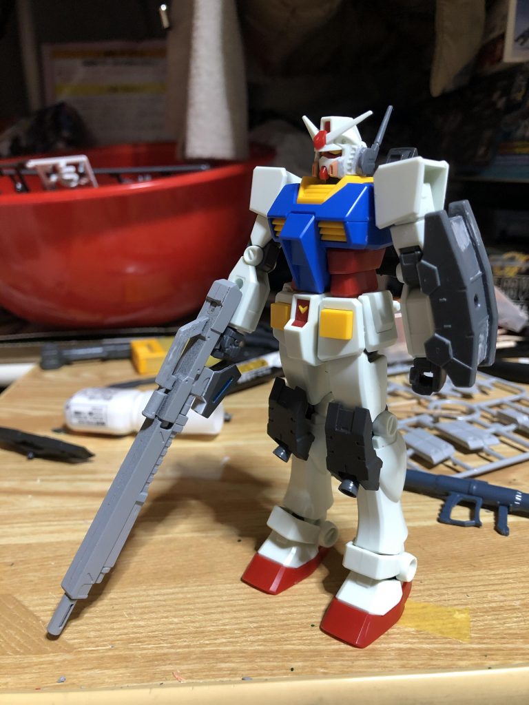 旧キットみたいな立たせ方して遊んでた写真