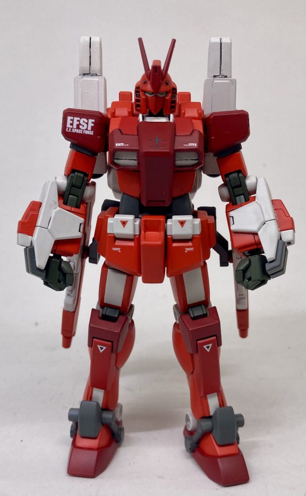 どうも腹部分が短くくびれすぎに見えたので延長して太くしました。ちょっと延長しすぎたかな?