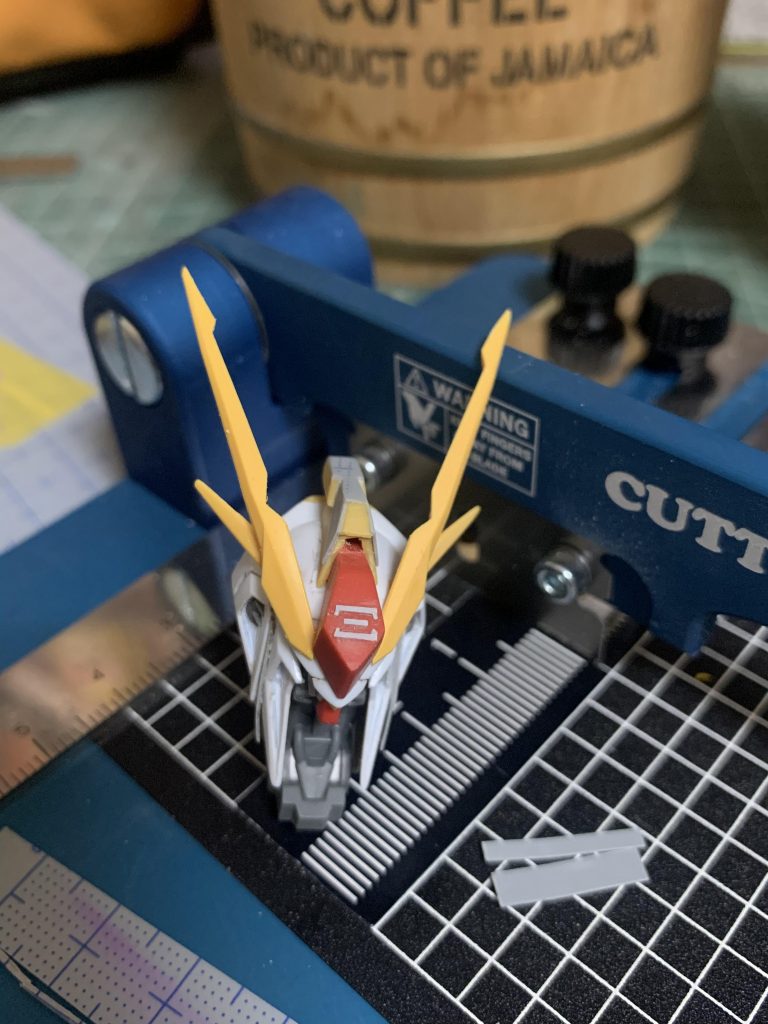 頭部センサー追加とクスィーのマーク追加