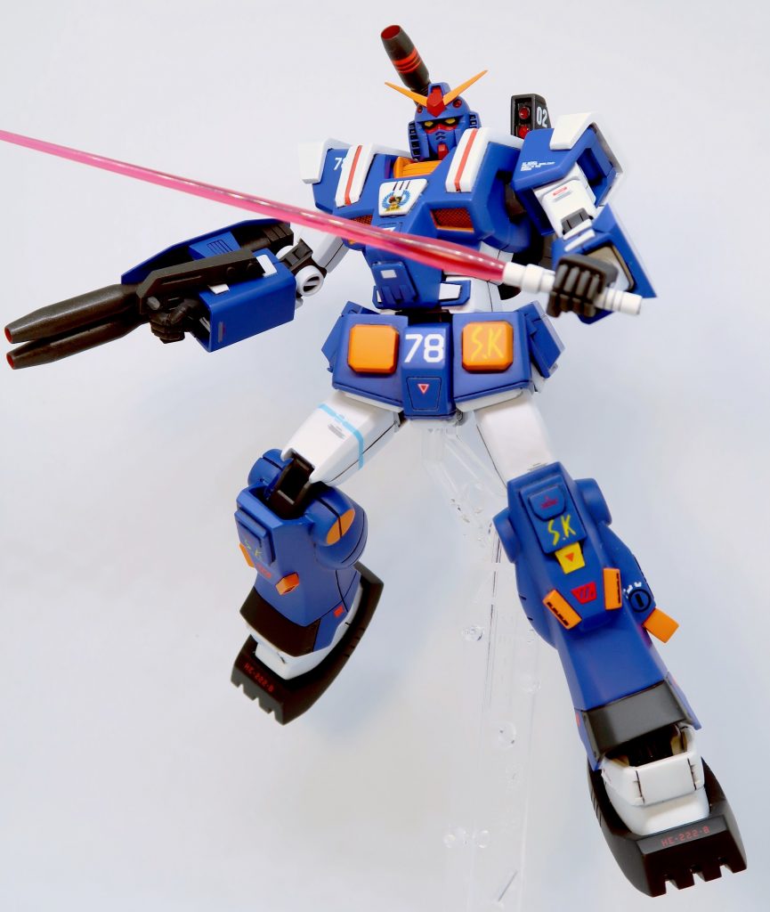 一応ビーム・サーベルも一本オプションで用意しました