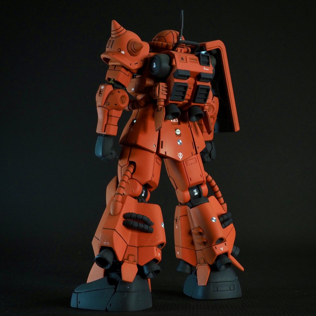 リアの脚部動力パイプはオリジングフのヒートロッドを切り刻んで使用しました。