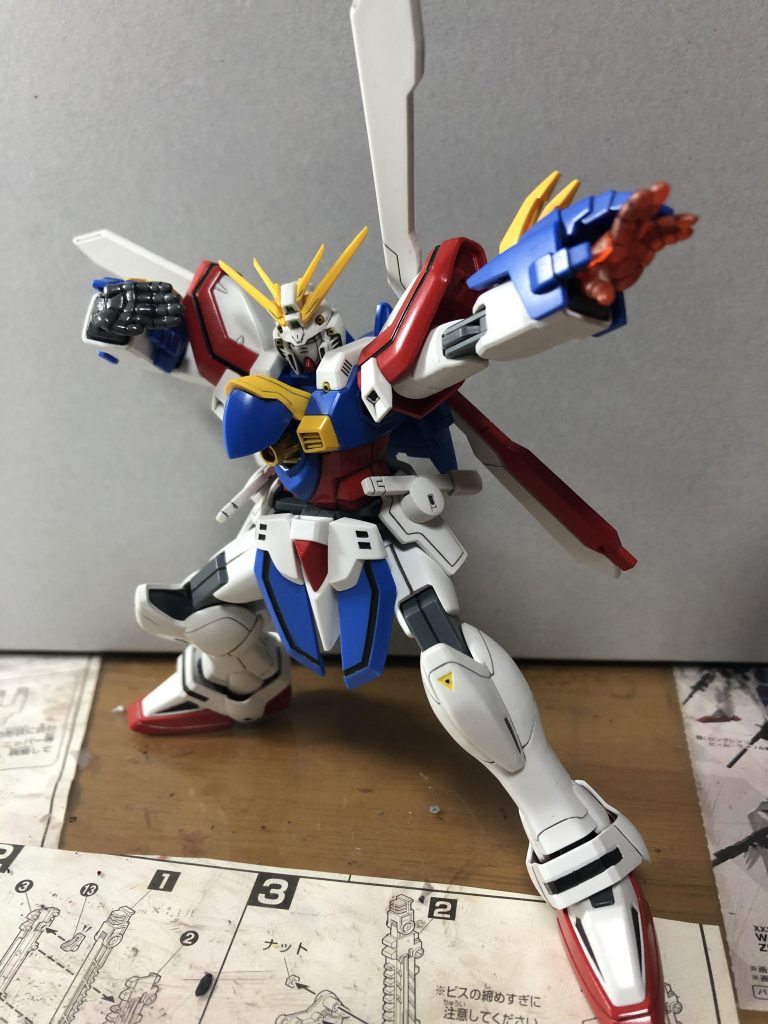見てくれた方と、ゴッドガンダムに感謝😊